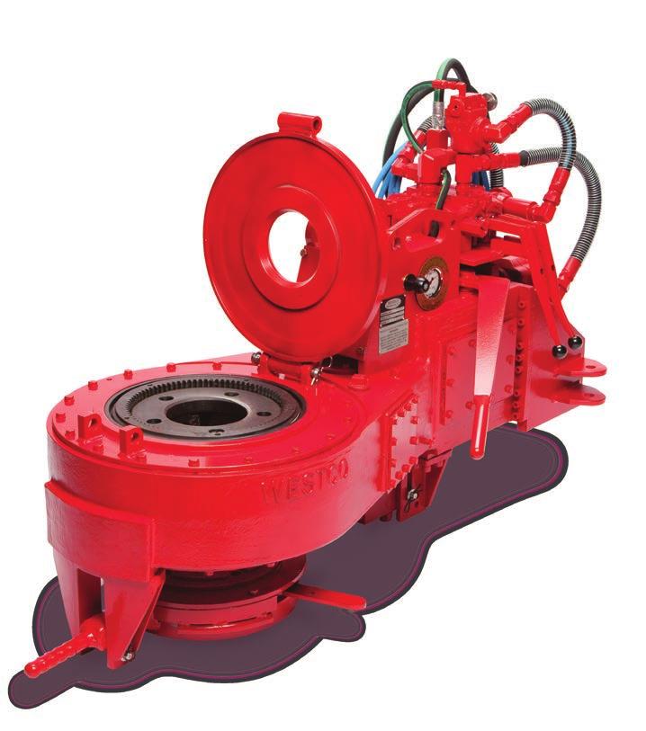 Closed Head Tong Model 58-93R Traditional chain-driven, oil-bath lubrication system