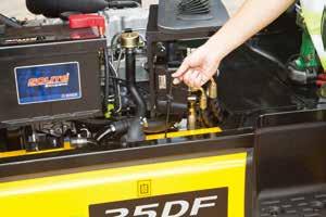 accessible engine compartment assures