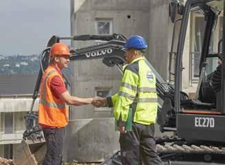 Fast, safe change outs Change attachments quickly and efficiently with the pin-grabber mechanical quick coupler from Volvo.
