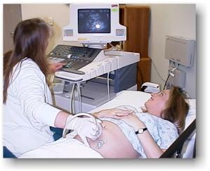 patient s body and detecting the reflected ultrasounds Used to check the
