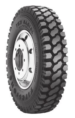 T831 On/Off-Highway Drive Tire Aggressive lug pattern for a strong grip. Extra-deep tread for long original mileage.