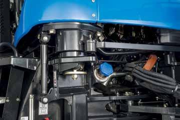 All four corners of the cab are suspended on spring and damper units with a sophisticated anti-sway system to ensure you get a smooth and stable ride.
