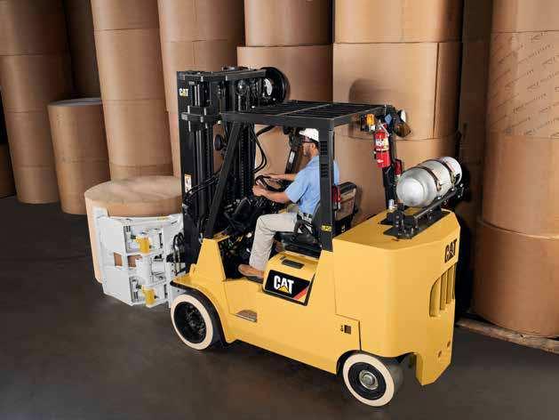 Cat lift trucks come equipped with features and options that allow you to get the job done.