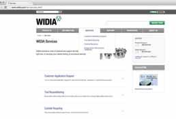 Complete the form, and ship to the WIDIA Reconditioning Center
