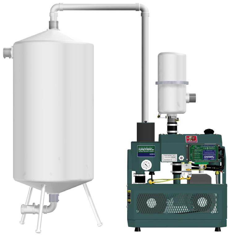 Humidity 0% to 95% No Condensing Moisture Common Installations Shown Contact RAMVAC for more options It is recommended that this equipment only be installed by licensed electrical and plumbing