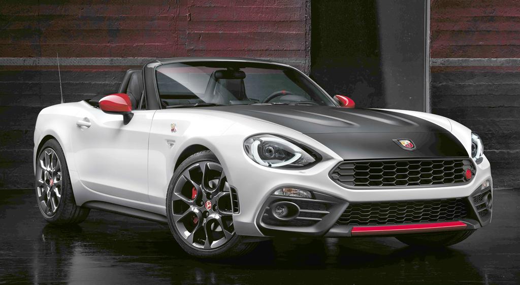 Abarth 124 Spider The Abarth version, developed with input from the Abarth Racing Team, will be launched at the same time as the FIAT version.