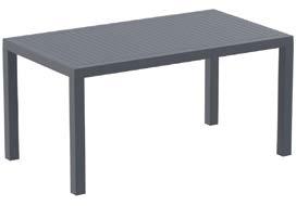 Also available in Bar height Bali Table 940mmL x 940mmW x 750mmH