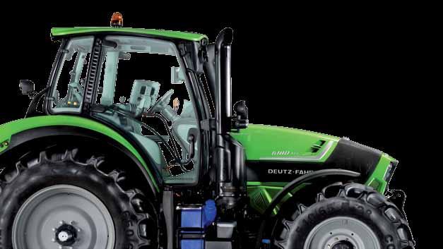 The operating status of the tractor is constantly controlled by three different multimedia devices.