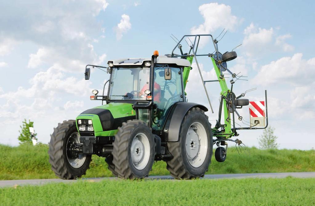 Te RiGT GeAR (OR speed) FOR every ACTiViTy. One rarely has a choice with compact tractors.