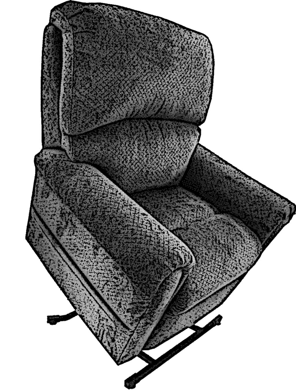 ABOUT YOUR LIFT CHAIR Serta Perfect Lift Chair/Serta ComfortLift BODY COMPONENTS Lift chairs are equipped with several frame and electrical components.