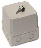 Enclosure Box for Magnetic Motor Starter Sets Fuses Full range of fuses Protect your equipment NEMA 65 non-metallic enclosure dimensions: 4-1/3" W, 4" D x 6" H