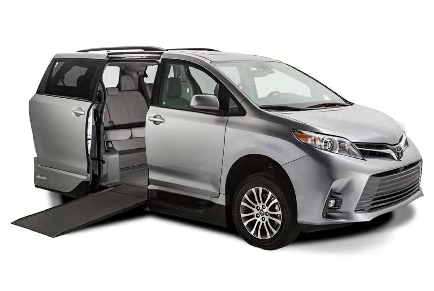 2MOBILITY SOLUTIONS WHEELCHAIR ACCESSIBLE SIENNA Conversions performed by: There are so many ways to configure the Sienna to meet your individual transportation preferences.