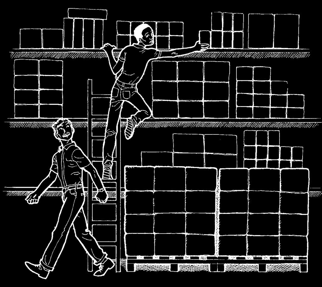 238 16 Falling workers, falling objects, and vehicle injuries When a worker is hit by a tool or container falling from above, people usually say, He had an accident.