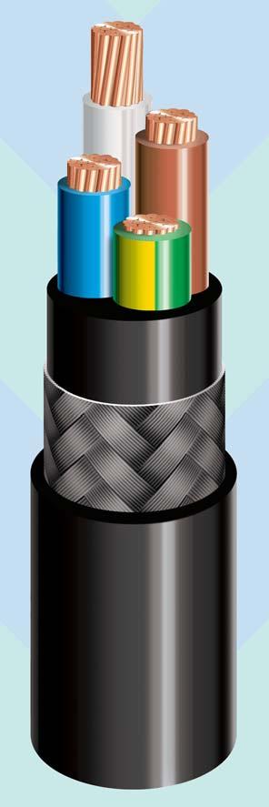 FLEXTREME 0.6/1kV MULTICORE SCREENED CABLE TO AS/NZS 5000.