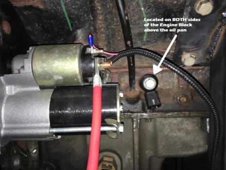 Only on 4L and 6L electronic transmisison This wire needs to see 12 volts when the vehicle brakes are applied.
