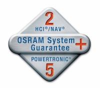 an extended system guarantee in conjunction with OSRAM