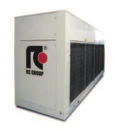 200 VERSIONS: (R410A) Cooling capacity 19,2 261,0 kw Heating capacity 23,9 333,0 kw compressors and axial fans.