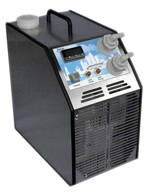 TLC-700 Air Cooled Air Cooled Liquid Chiller 120 VAC, 240 VAC and 24 VDC Input FEATURES Compact (only 15.5" X 7.