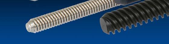 diameter. Lead The axial distance a screw thread advances in a single revolution. Pitch The axial distance measured between adjacent thread forms.