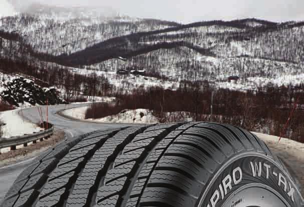 COMFORT WINTER Specially developed to enhance comfort and traction, with all the performance characteristics of a winter tyre.