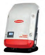 TECHNICAL DATA Fronius Symo Hybrid The Fronius Symo Hybrid is the heart of the storage solution for 24 hours of sun - the Fronius Energy Package. With power categories from 3.0 to 5.