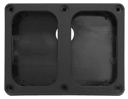 mounting Multi-light pods feature separate backing plate with integral