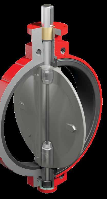 SERIES 32/33 22-36 (550mm-900mm) The Series 32/33 has many of the design features and benefits of the smaller Bray valves, such as high Cv ratings, minimum parts exposed to the line media, greater