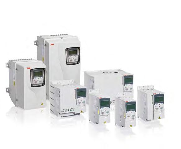ABB machinery drives ACS355, 0.37 to 22 kw What is it? The ACS355 is designed to be the fastest drive in terms of installation, setting parameters and commissioning.