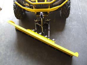 This is a complete kit with mounting bracket (receiver), hardware plow, hydraulic pump, manifold, lines,