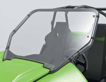 Windshields Full Windshield -Scratch- and abrasion-resistant