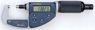 A DIGIMATIC Quick Micrometer For principle of function and advantages, see page 31.