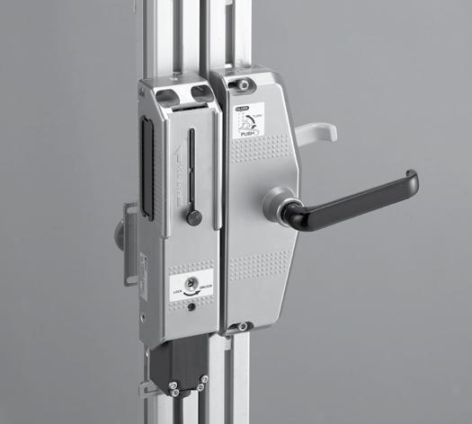 Door Handle Actuator Overview XW Series E-Stops Key features: Easy and secure operation Rattling doors can be locked smoothly and securely.