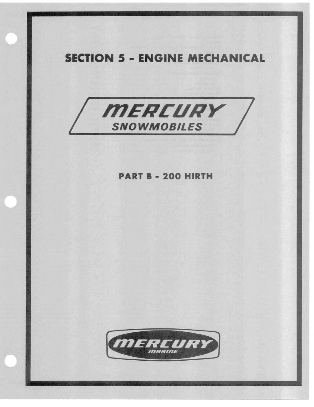 SECTION 5 - ENGINE MECHANICAL R1ENCUNY