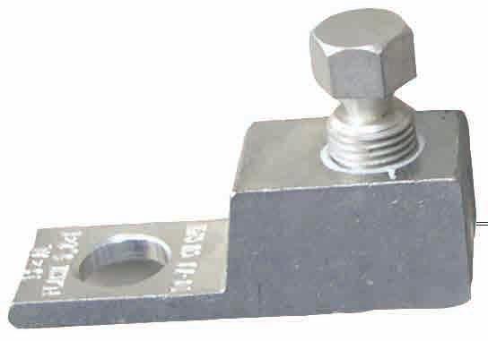 D D Mechanical screen wire cable lug with shear-off-head bolts b b Ø d Ø d 1070/1x.