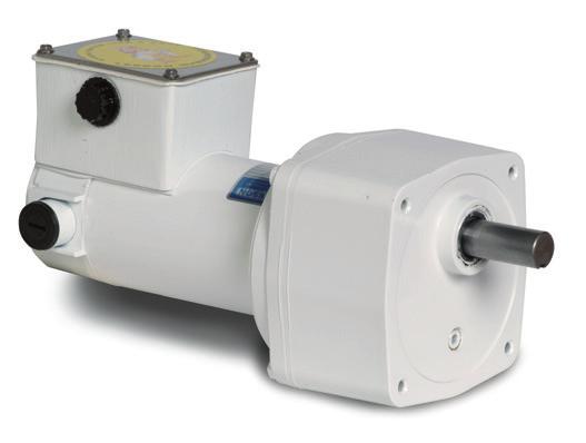 IP55 Gearmotors - Parallel Shaft White Epoxy Painted Explosion Proof TENV - 1.0 - SCR Rated 90V Output F.L Torque (Lb.In.) Input Model Gearmotor Type & Ratio to 1 DC Arm.