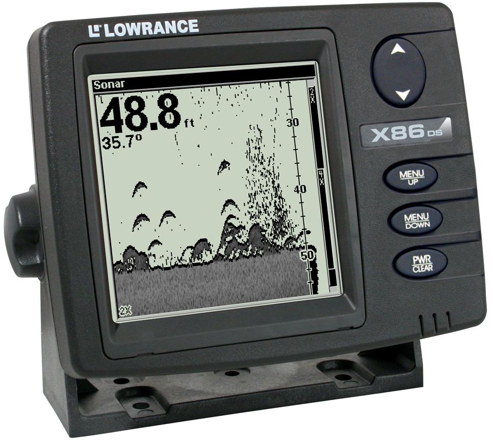 Section 3: Operation Keyboard Basics The unit sounds a tone when you press any key. Numbers in the figure correspond to key explanations below: 3 2 1 Lowrance X86 DS 1.