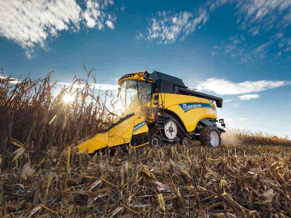 10 Maize Headers A perfect match. New Holland has developed a maize header line-up which has been engineered by design to perfectly match the CX8 operating profile.