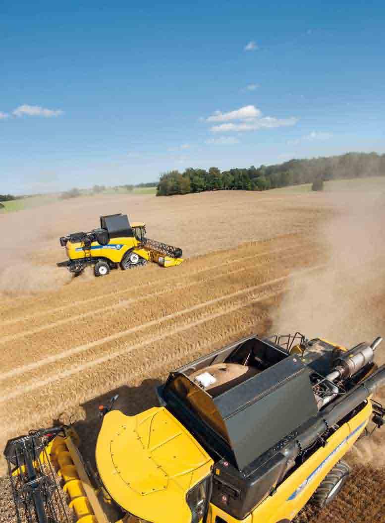 16 SEPARATION AND CLEANING Outstanding cleaning performance. Every farmer knows that clean grain is profitable grain. That is why the CX8 delivers the segment s cleanest grain sample.