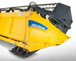 The Autofloat system uses a combination of sensors that ensure the header follows uneven terrain and automatically adjusts its position hydraulically to maintain uniform stubble height and to prevent