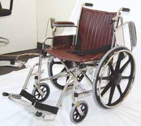 18 Wide Wheelchair, With Flip-Up Arms Flip-Up Desk Length Padded Arms Seat
