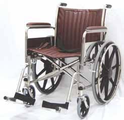 20 Wide Wheelchair, With Full Length Arms Seat Width: 20 Overall Width: 28