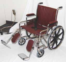 MRI Transport Wheelchairs 24 Wide Wheelchair,