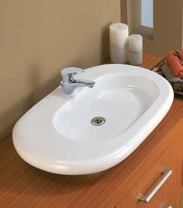 TABLE TOP BASIN* VGS-WHT-0559 SIZE (mm) 860 x 535