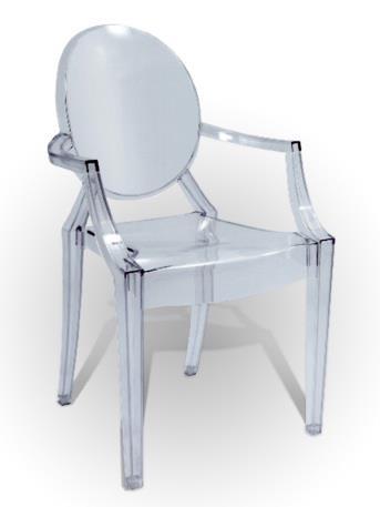 01 / Transparent Bar-stool 45