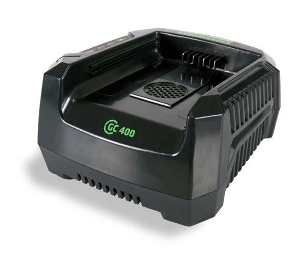BATTERY TECHNOLOGY & PERFORMANCE CHARGER FEATURES TECHNOLOGY: Advanced electronic control optimizes performance for a quick charge Rapid Battery Charger