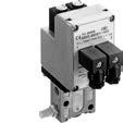 Pressure regulators E/P pressure regulators E/P pressure regulator, Qn= 50 l/min Compressed air connection output: G /8 Electr.