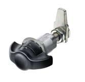 54 E3 VISE ACTION Compression Latch Large Zinc and plated steel Wing knob Adjustable grip Consistent pre-set compression Easy grip adjustment Multiple key codes Zinc alloy, powder coated and steel,