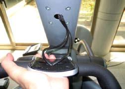 2) Remove the 4 bolts that hold the handlebar to the console mast (Figure A).