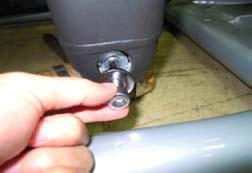 figure a figure b 3) Remove the bolt that holds the swing arm to the pedal
