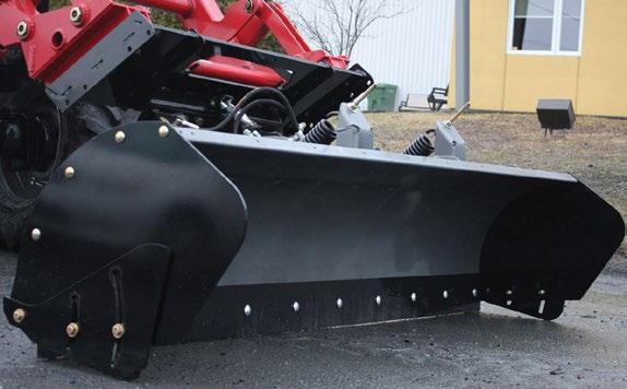SSL Snow Blade 60 to 96 Designed for 30-70 HP tractors Maximum Tractor Weight 8000 LBS 27 High curved blade with rear 10 gauge reinforcements Reversible/Replaceable